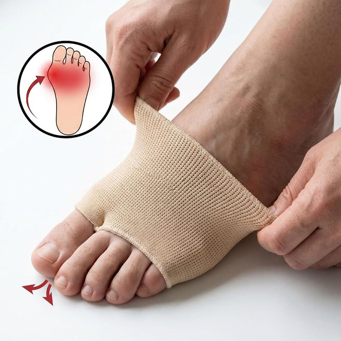 KMINA Gel-Vorfußpolster Größe S beige