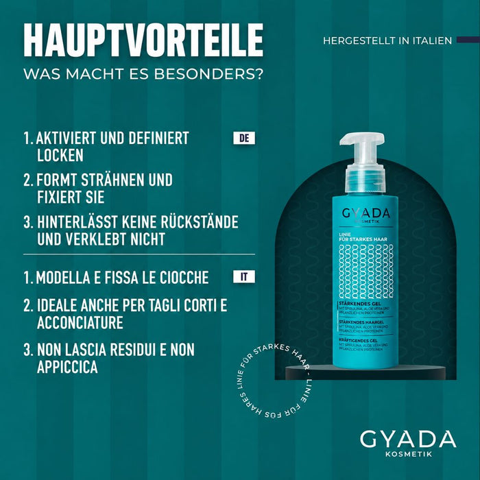 GYADA COSMETICS Spirulina-Aloe-Haargel