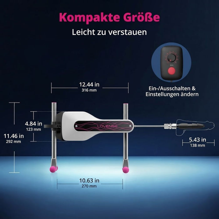 LOVENSE Mini Sex Machine mit App-Steuerung