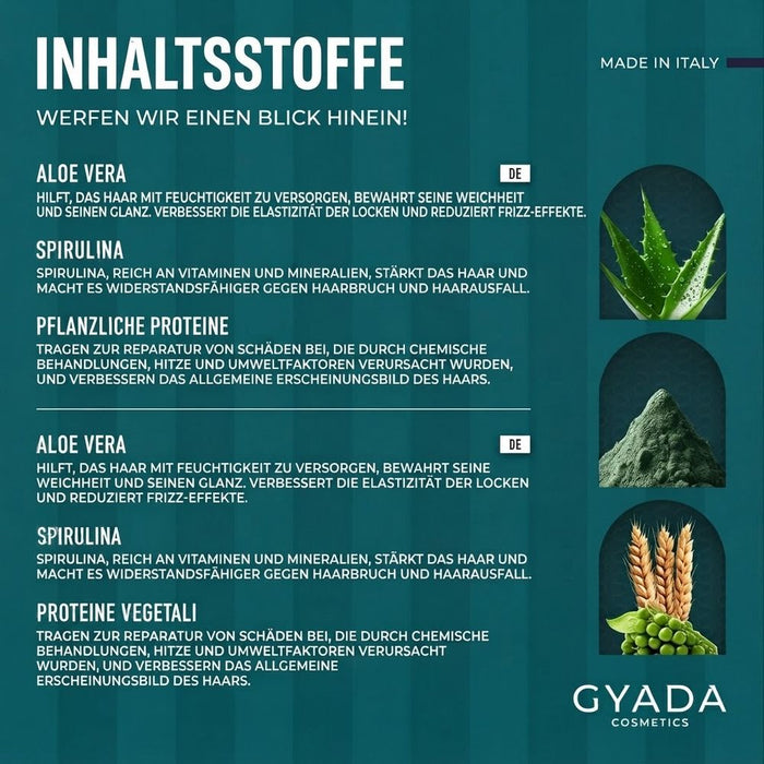 GYADA COSMETICS Spirulina-Haarpackung