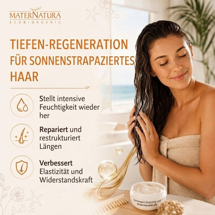 Maternatura Kokos After-Sun-Haarmaske