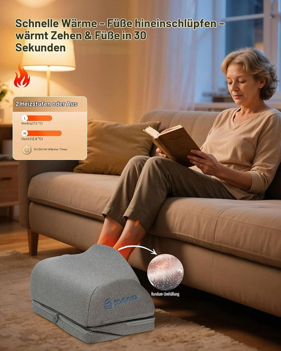 Comfier Beheizbare Massage-Fußstütze CF-5420