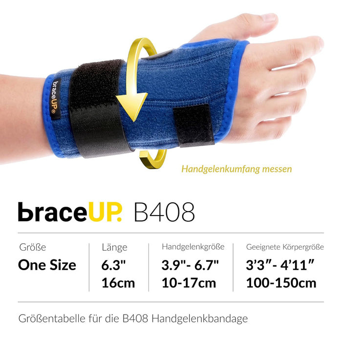 BraceUP Kinder-Handgelenkschiene B408, links