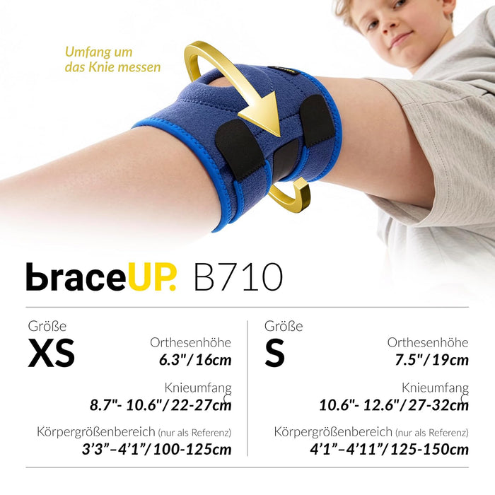 BraceUP Kinder-Kniebandage B710, S