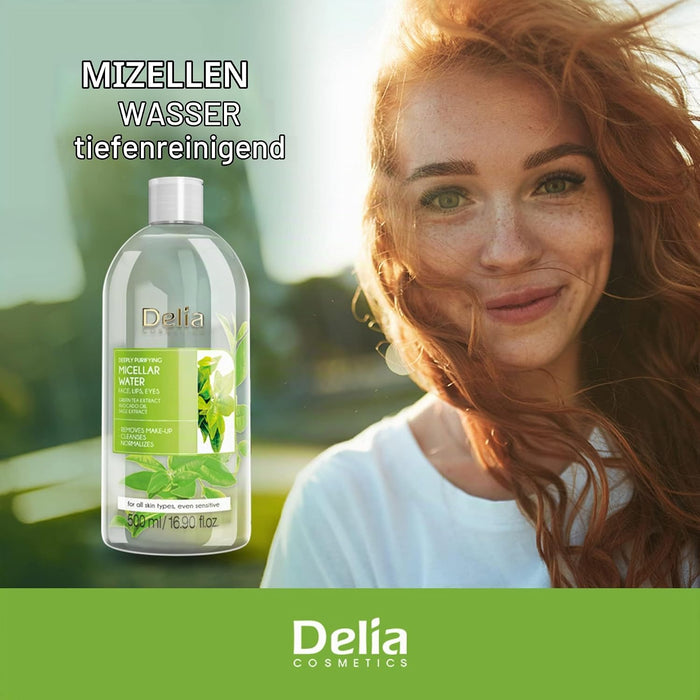 Delia Cosmetics Grüntee-Mizellenwasser