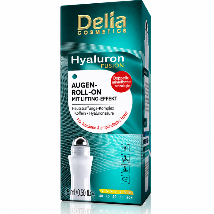 Delia Cosmetics Hyaluron Fusion Augen-Roll-on