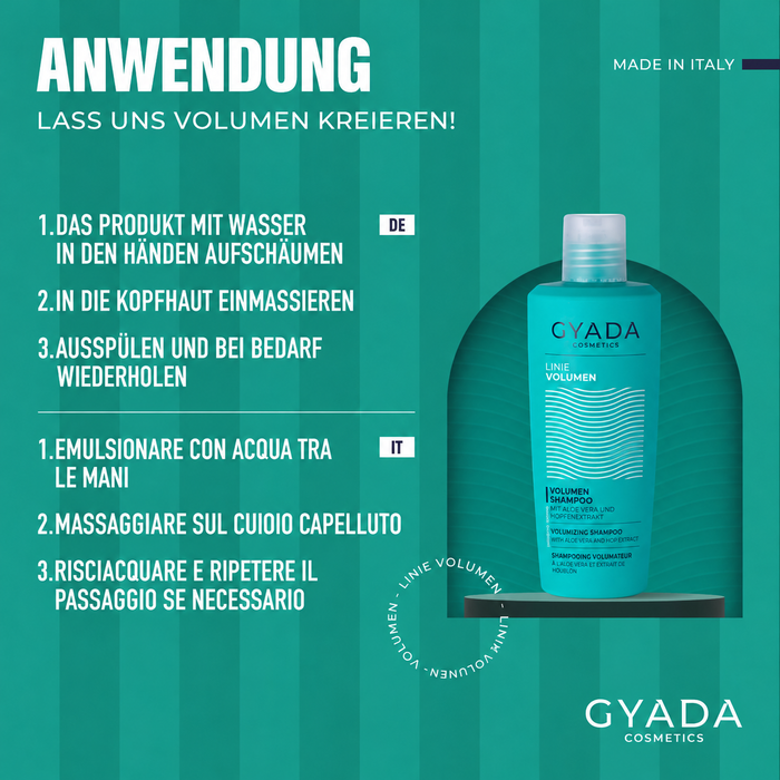 GYADA COSMETICS Volumenshampoo