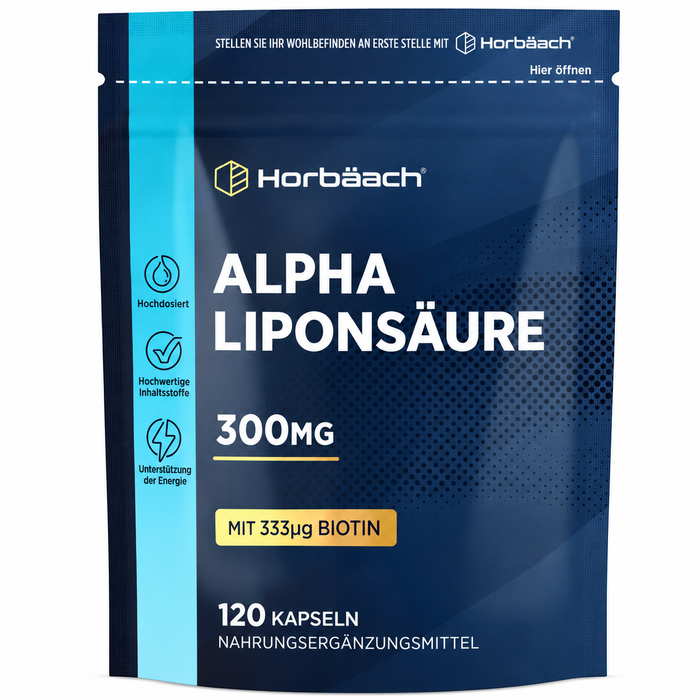 Horbäach Alpha-Liponsäure mit Biotin