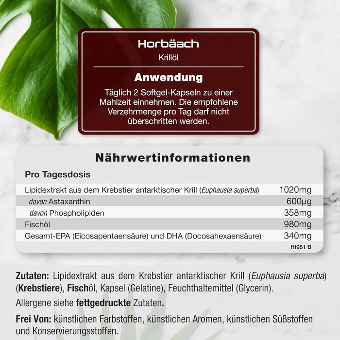 Horbäach Krillöl