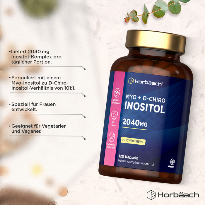 Horbäach Myo-Inositol und D-Chiro-Inositol