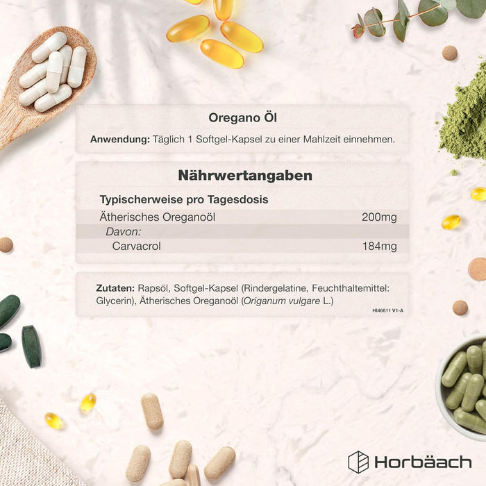 Horbäach Oreganoöl
