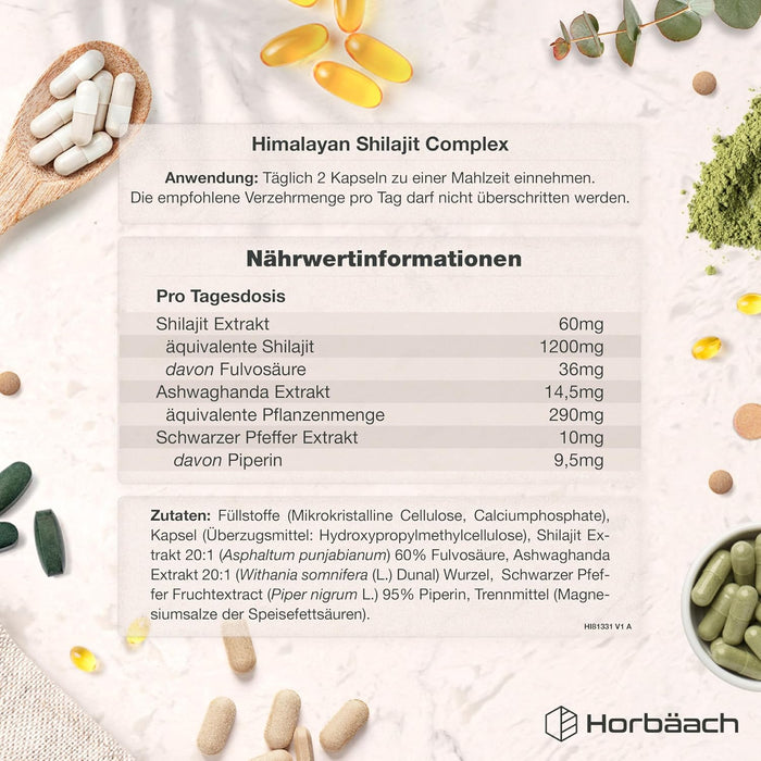 Horbäach Shilajit-Komplex