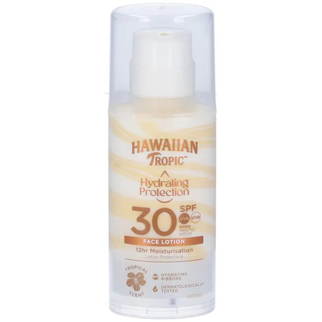 Hawaiian Tropic Silk Hydration Sun Lotion Air Soft Face Sonnencreme LSF 30