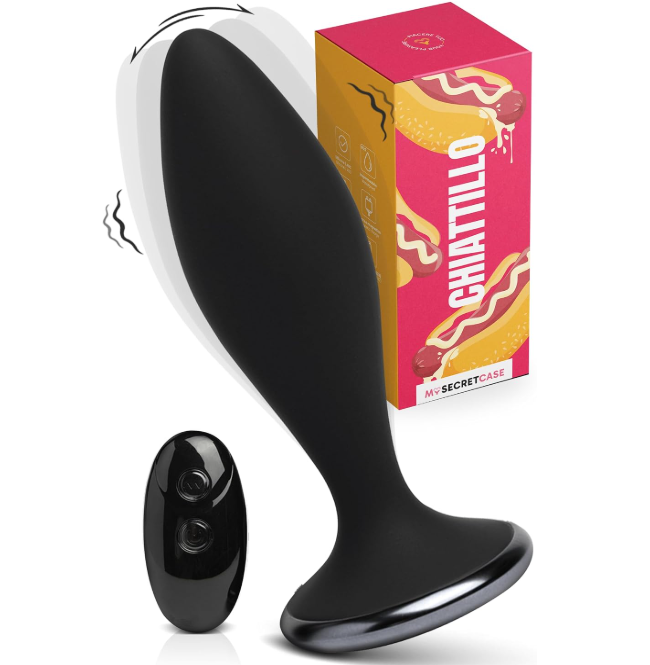 MySecretCase Chiattillo Analvibrator mit Fernbedienung