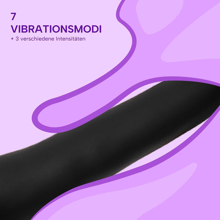 MySecretCase Doppel-Strap-on mit Fernbedienung