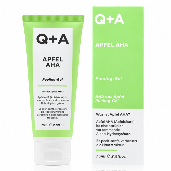 Q+A Apfel-AHA-Peeling-Gel