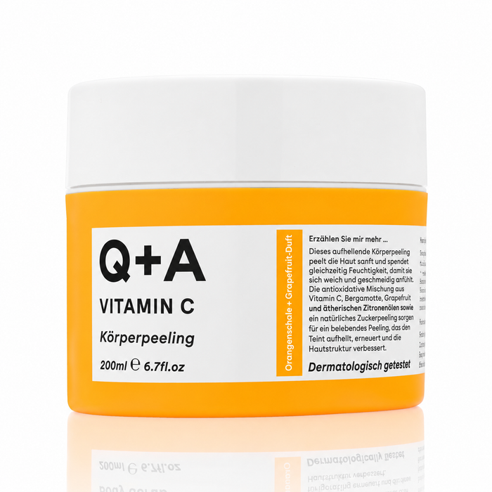 Q+A Vitamin-C-Körperpeeling