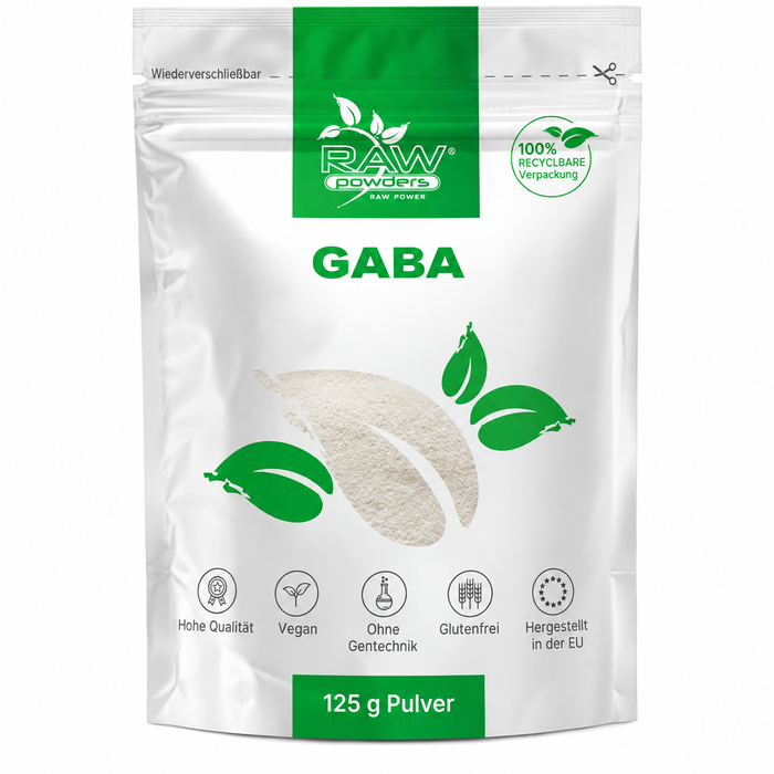 Raw Powders GABA Pulver