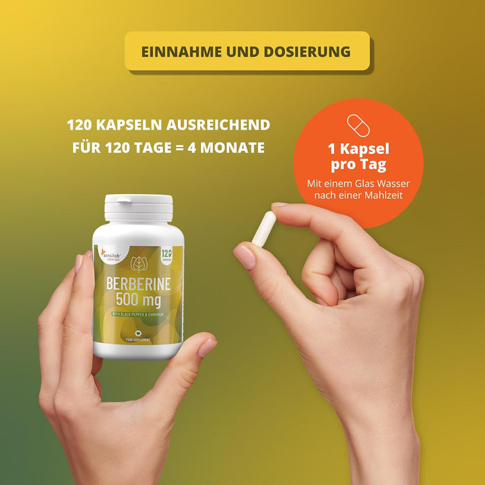 Sensilab Berberin mit Chrom und schwarzem Pfeffer