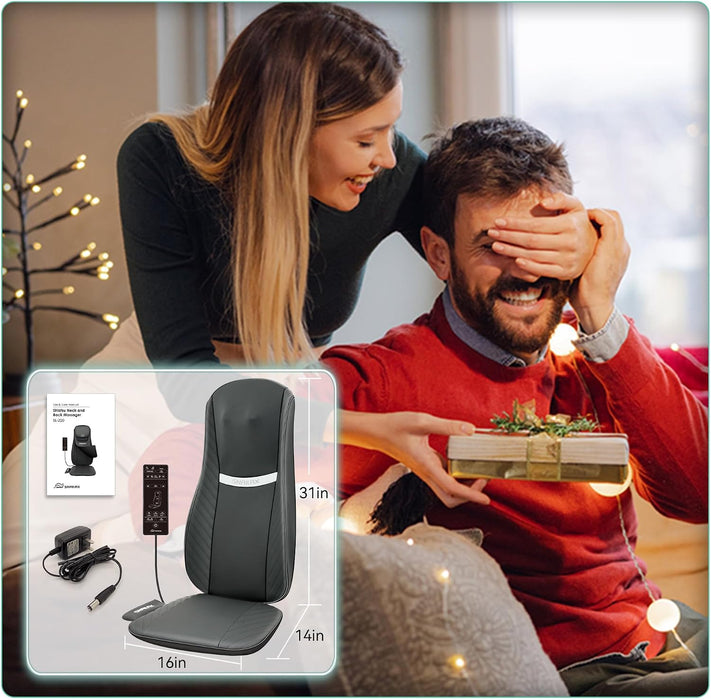 Snailax SL-220 Shiatsu-Massagesitzauflage
