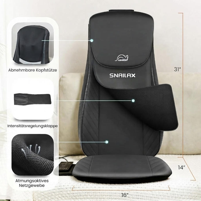 Snailax SL-220 Shiatsu-Massagesitzauflage