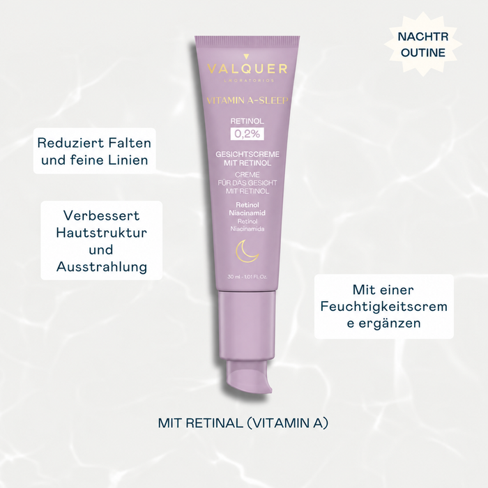 Valquer Vitamin A-Sleep Retinal Nachtcreme 0,2 %