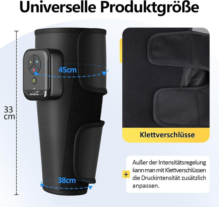 Comfytemp Akku-Wadenmassagegeräte mit Wärme