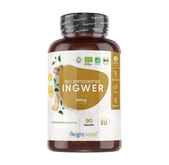 WeightWorld Bio Ingwer Kapseln