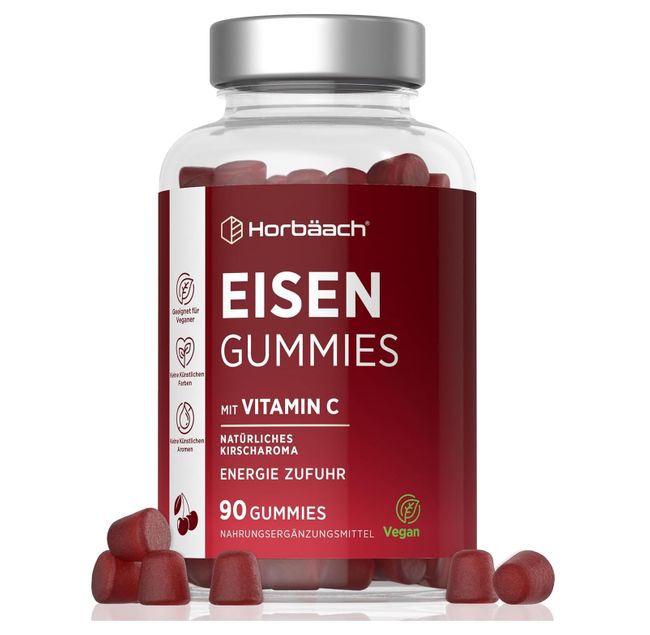 Horbaach Eisen Vitamin C Gummibärchen