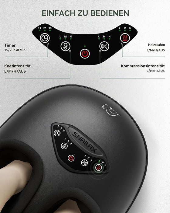 Snailax Shiatsu-Fußmassagegerät SL-545