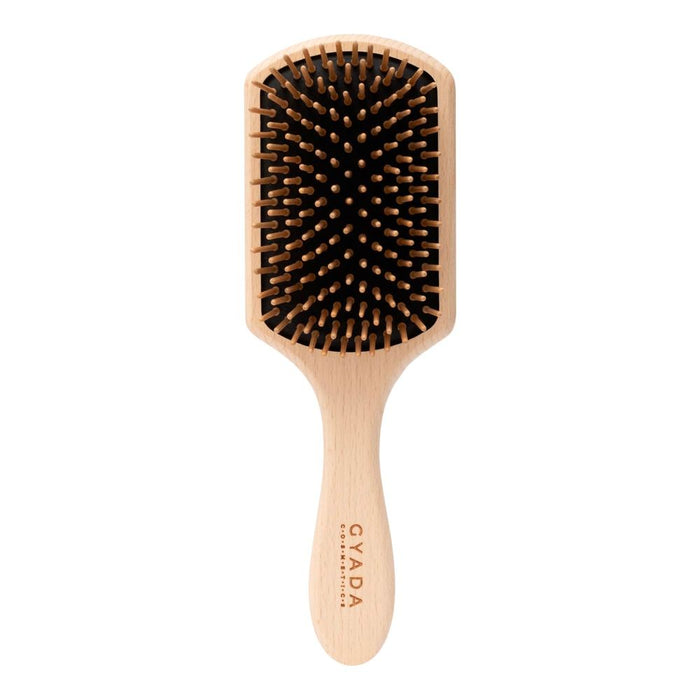 GYADA COSMETICS Rechteckige Buchenholz-Haarbürste