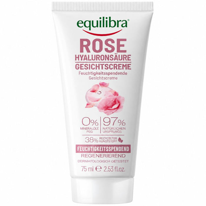Equilibra Rosa Hyaluron Gesichtscreme
