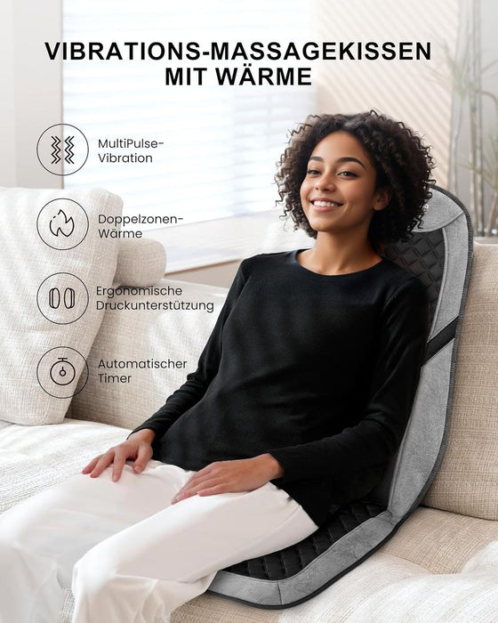 Comfier Massage-Sitzauflage CF-2421 mit Lendenstütze