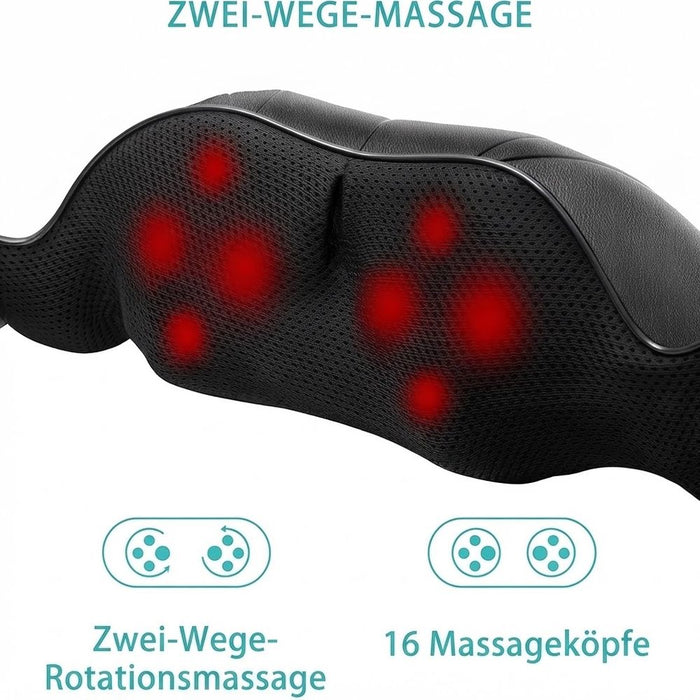 AERLANG Shiatsu-Nackenmassagegerät mit Netzbetrieb