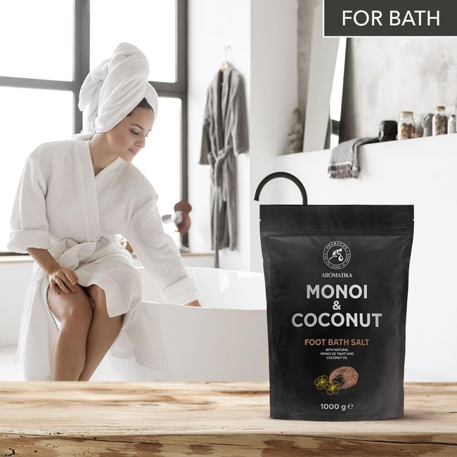 AROMATIKA  Fußbadesalz Monoi de Tahiti - Kokos