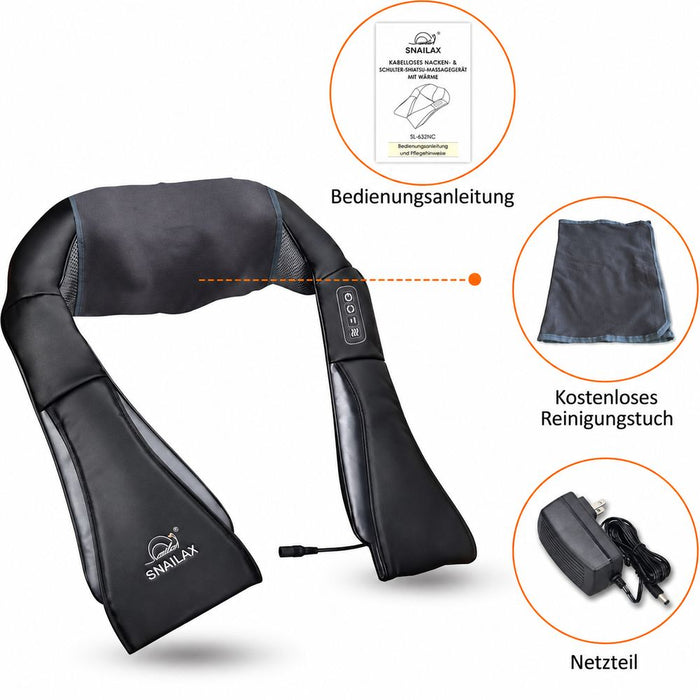 Snailax Akku-Nackenmassagegerät SL-632NC