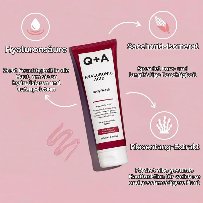 Q+A Hyaluronsäure-Duschgel