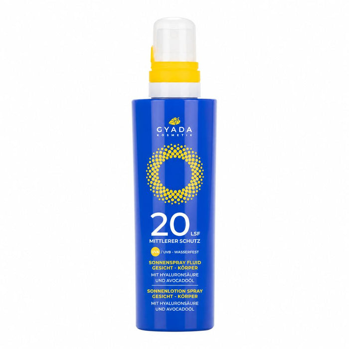 GYADA COSMETICS Gesicht- und Körper-Sonnenspray SPF 20