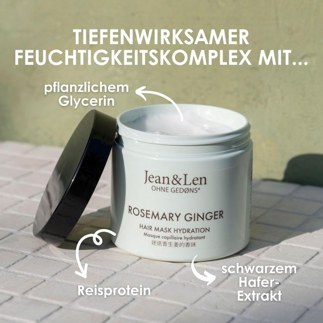 Jean & Len Hair Mask Rosemary und Ginger
