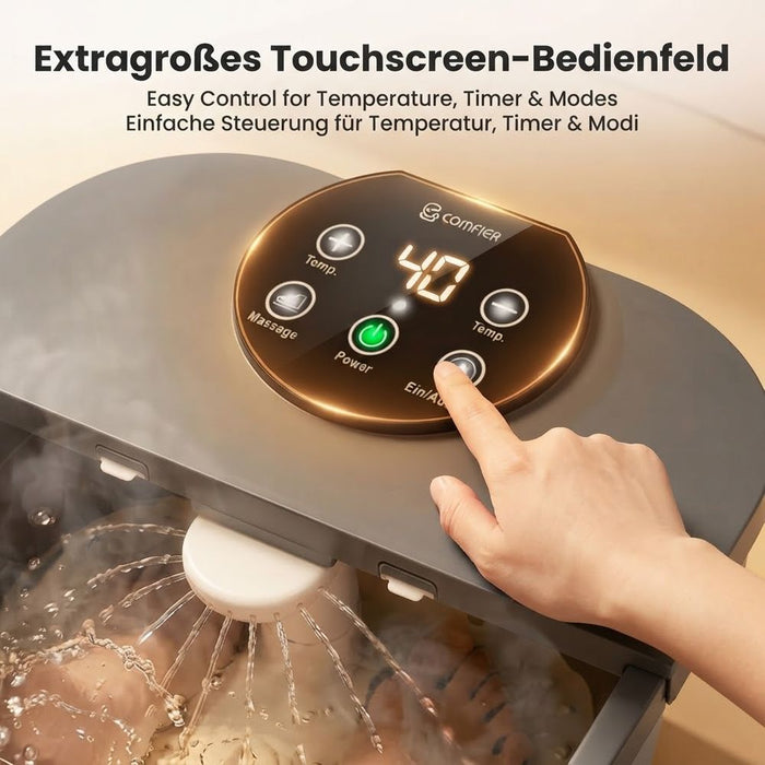 Comfier Faltbares Fußbad CF-5509 mit Massage