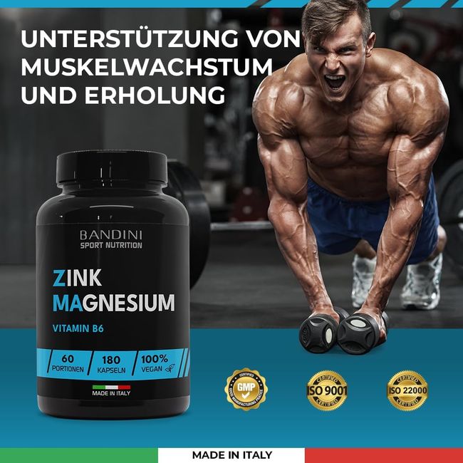 Bandini Zink Magnesium Kapseln