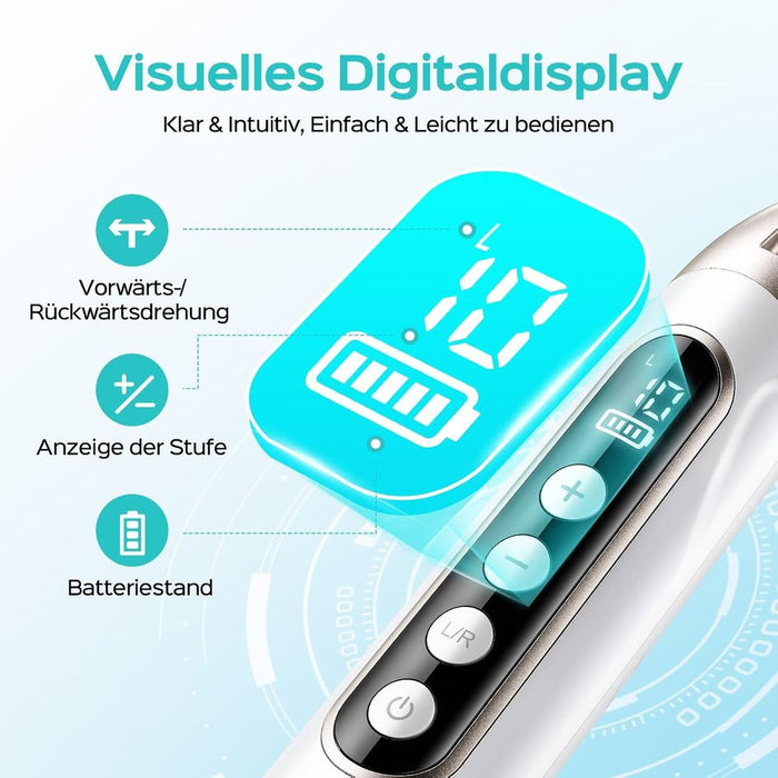COSLUS  Zehennagelfräser mit LED-Anzeige