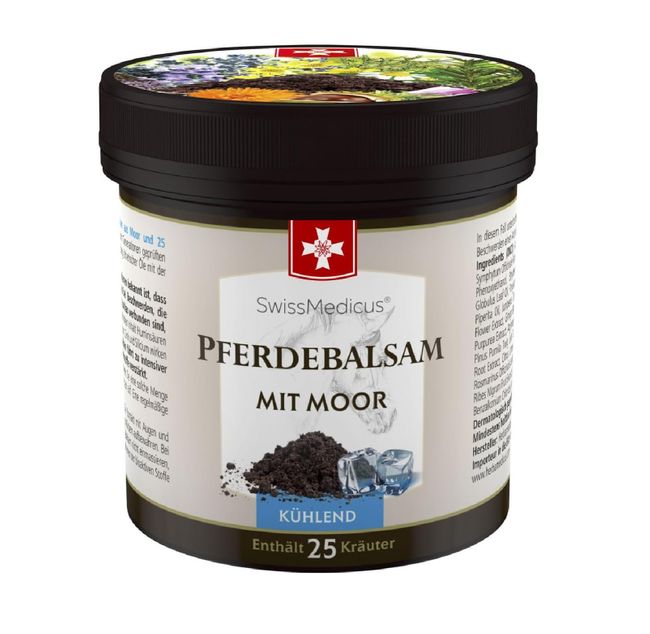 SwissMedicus Pferdebalsam mit kühlender Moor