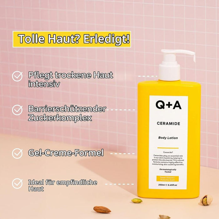 Q+A Ceramid-Körperlotion
