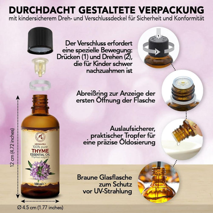 Aromatika Ätherisches Thymianöl