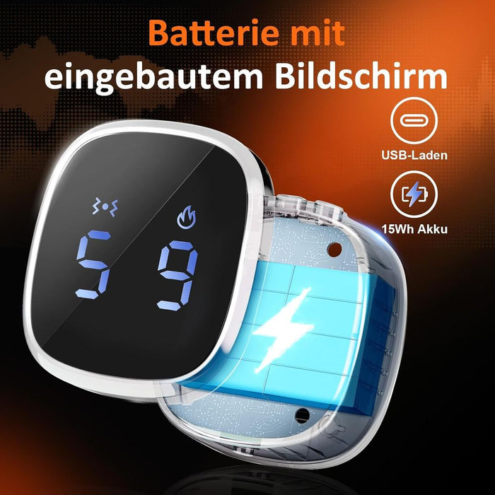 Comfytemp Akku-Kniemassagegerät mit Wärme und App
