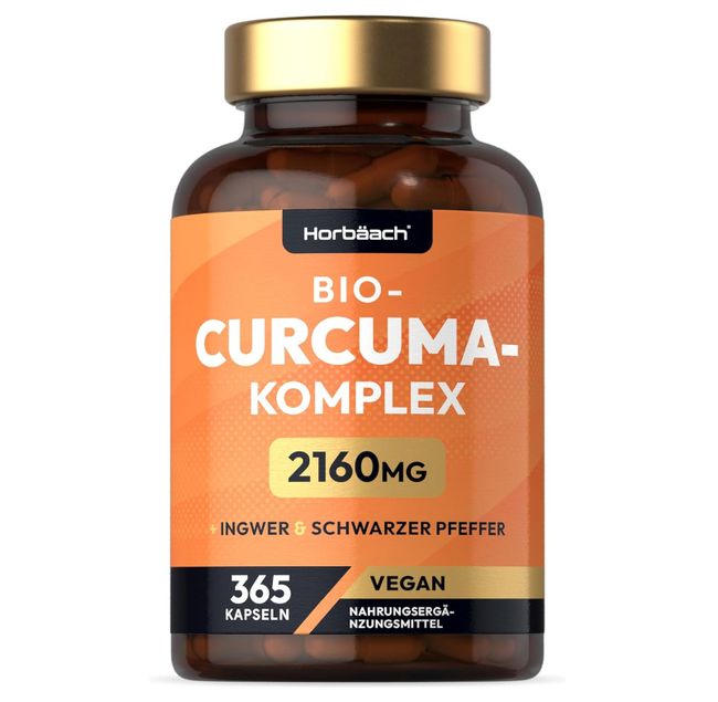 Horbaach Bio Curcuma Komplex Kapseln