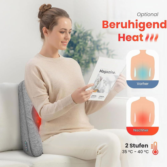 Comfier Memory-Schaum-Rückenmassagekissen CF-1503S