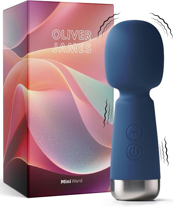 Oliver James Bullet Mini Vibrator Blau