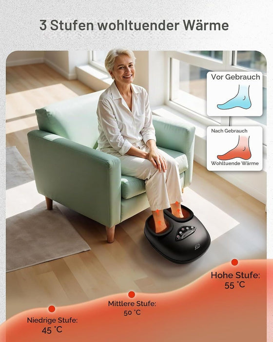 Snailax Shiatsu-Fußmassagegerät SL-545